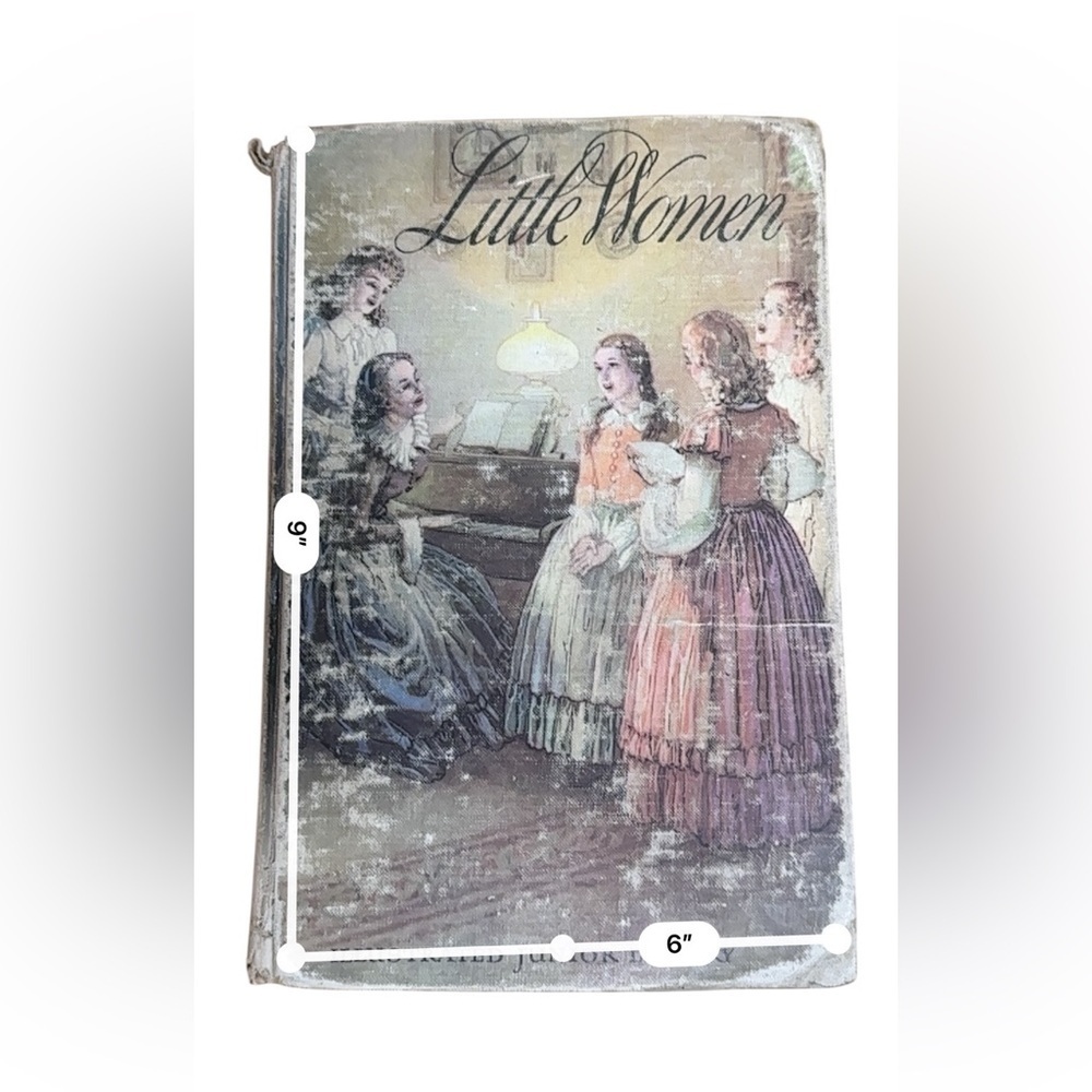 Little Women 1947 Printing Illustrated Junior Library Edition Louisa May Alcott - Picture 15 of 15